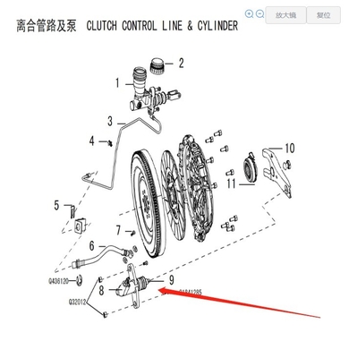그레이트 월 하발 CUV H3 H5 Wingle3 5 디젤 2.8TCI 클러치 펌프 17cm*12cm*10cm OE NO.